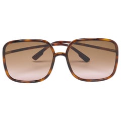 Dior Havana/Brown Pink Gradient DiorSoStellaire1 Square Sunglasses
