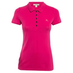 Burberry Brit Polo rosa fucsia XS