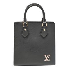 Louis Vuitton Black Epi Leather Sac Plat BB Bag
