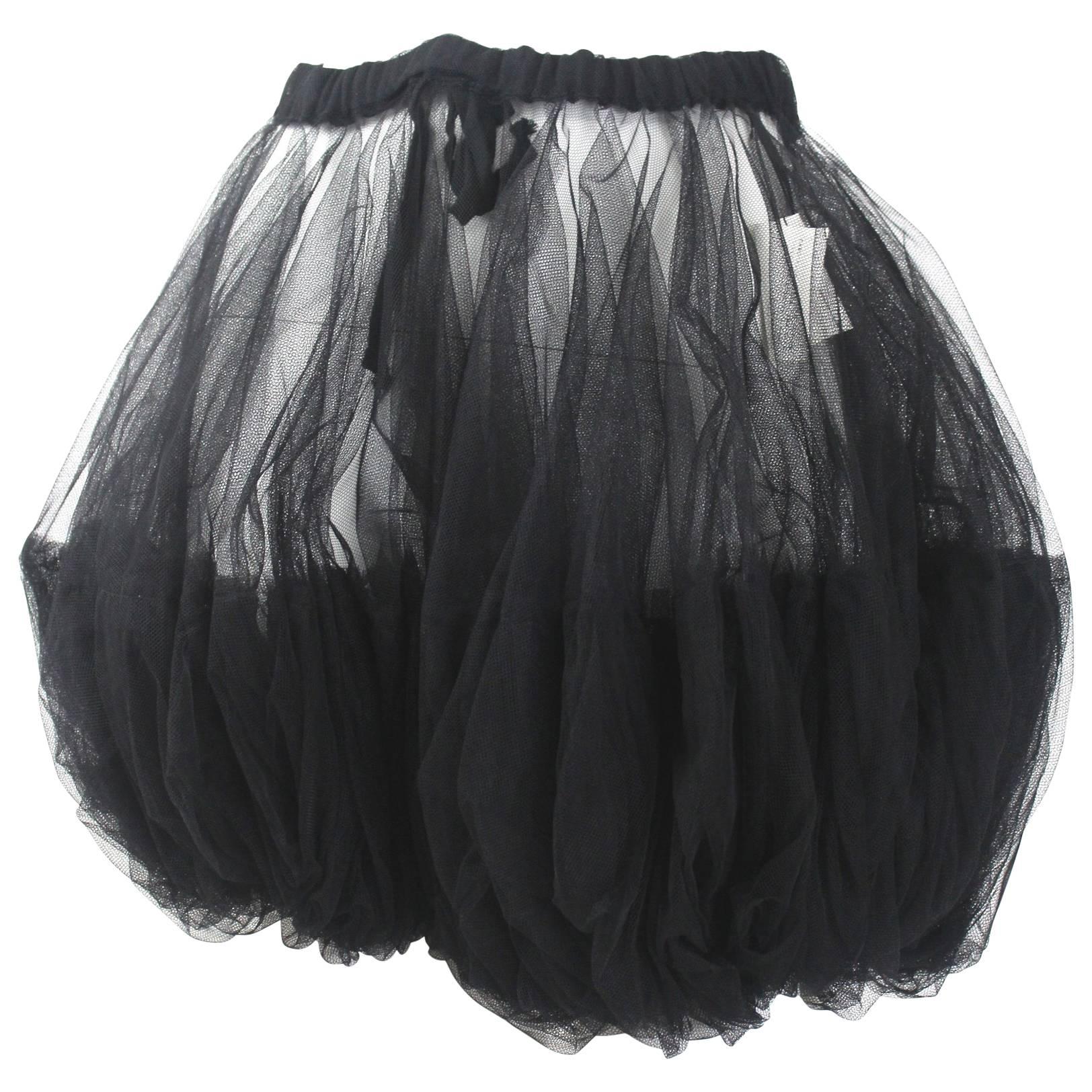 Comme des Garcons 2008 Collection Runway Tulle Shorts