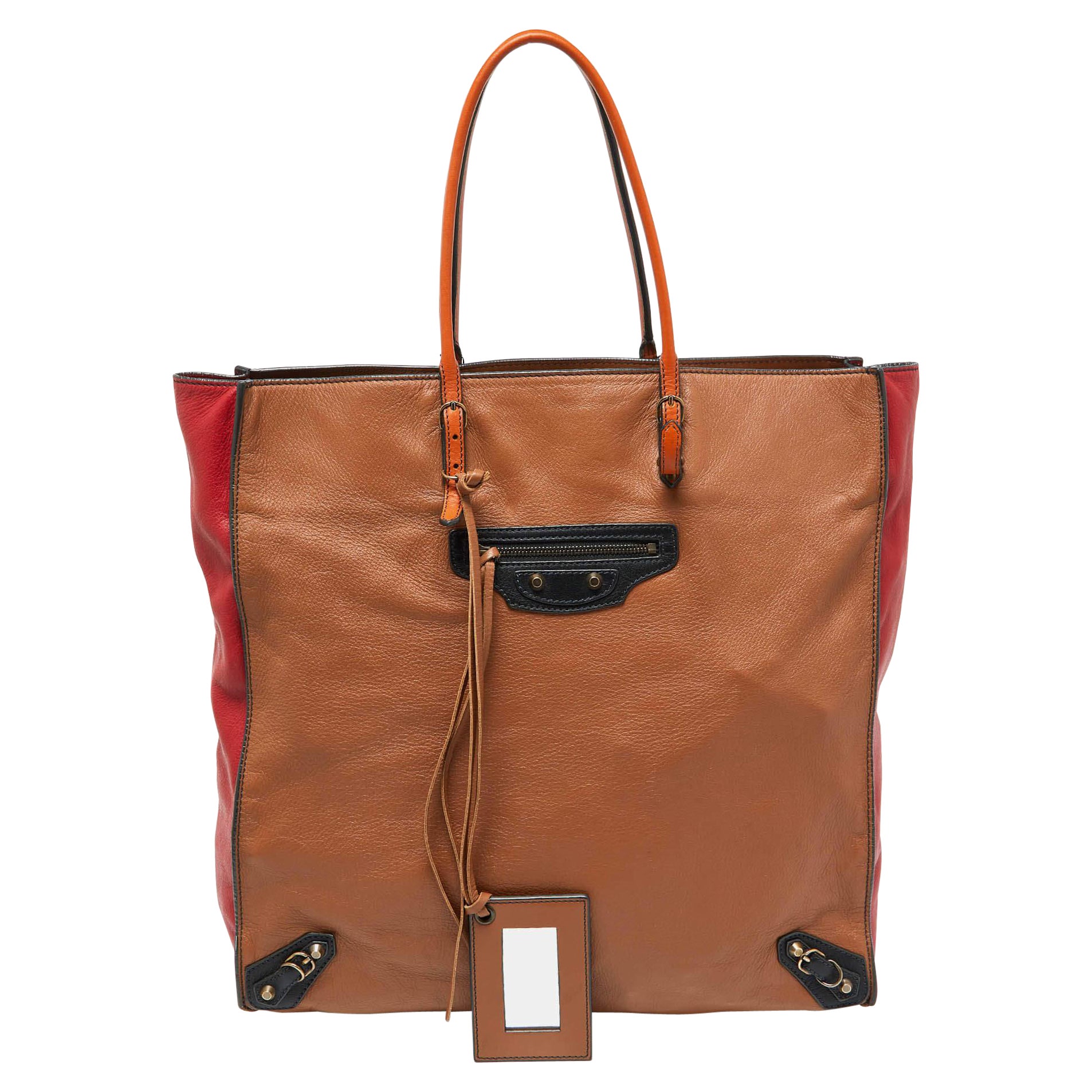 Balanciaga Bolso Papier A5 Piel Multicolor