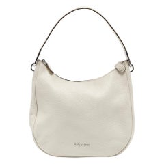 Marc Jacobs White Leather The Essential Hobo