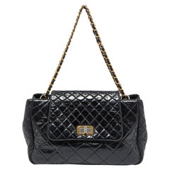 Chanel Black Quilted Leather Mix Reissue Accordion Flap Bag