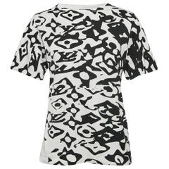 Louis Vuitton X Urs Fischer T-shirt gris imprimé S