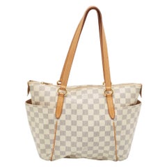 Louis Vuitton Damier Azur Canvas and Leather Totally PM Bag