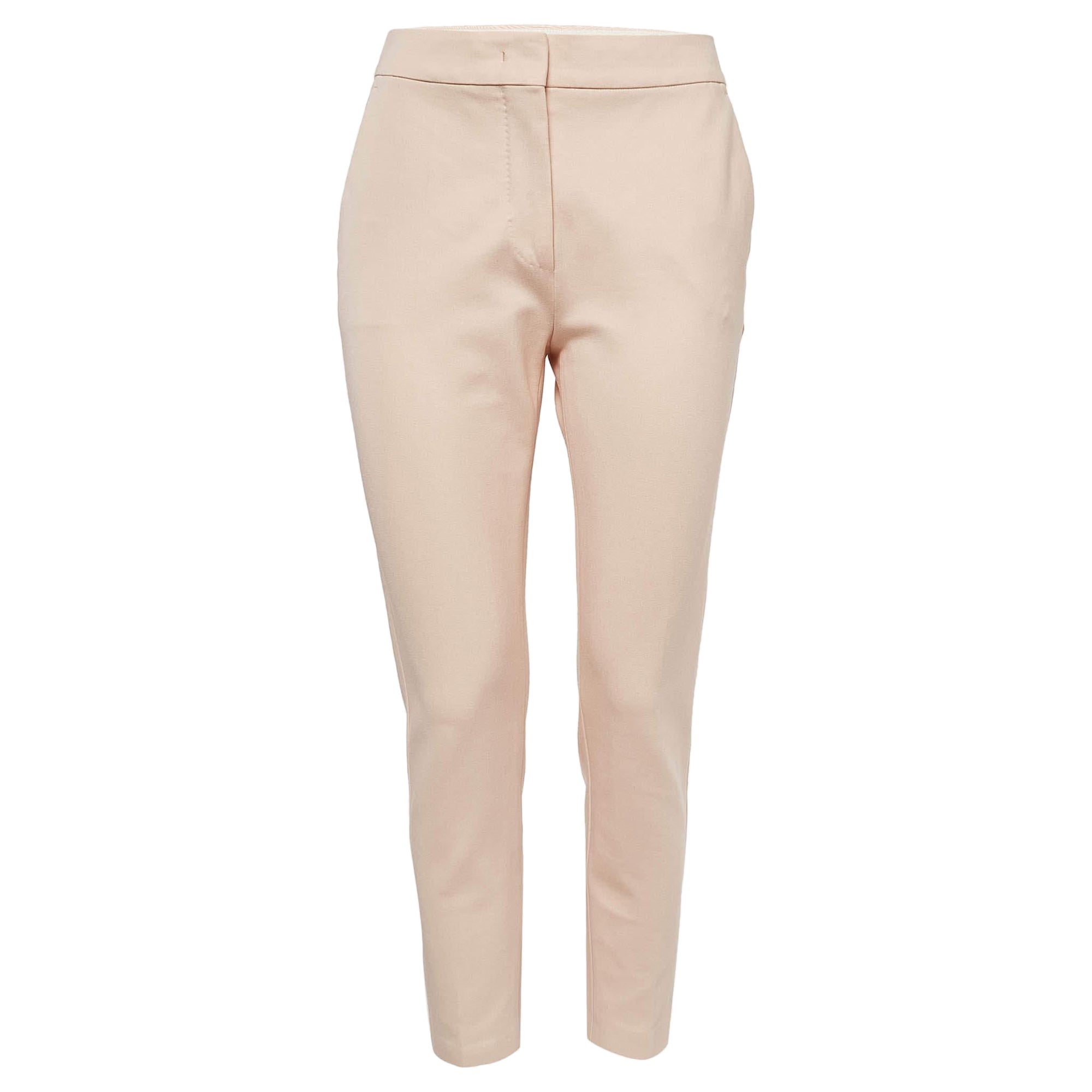 Max Mara Pink Jersey Pegno Trousers S For Sale
