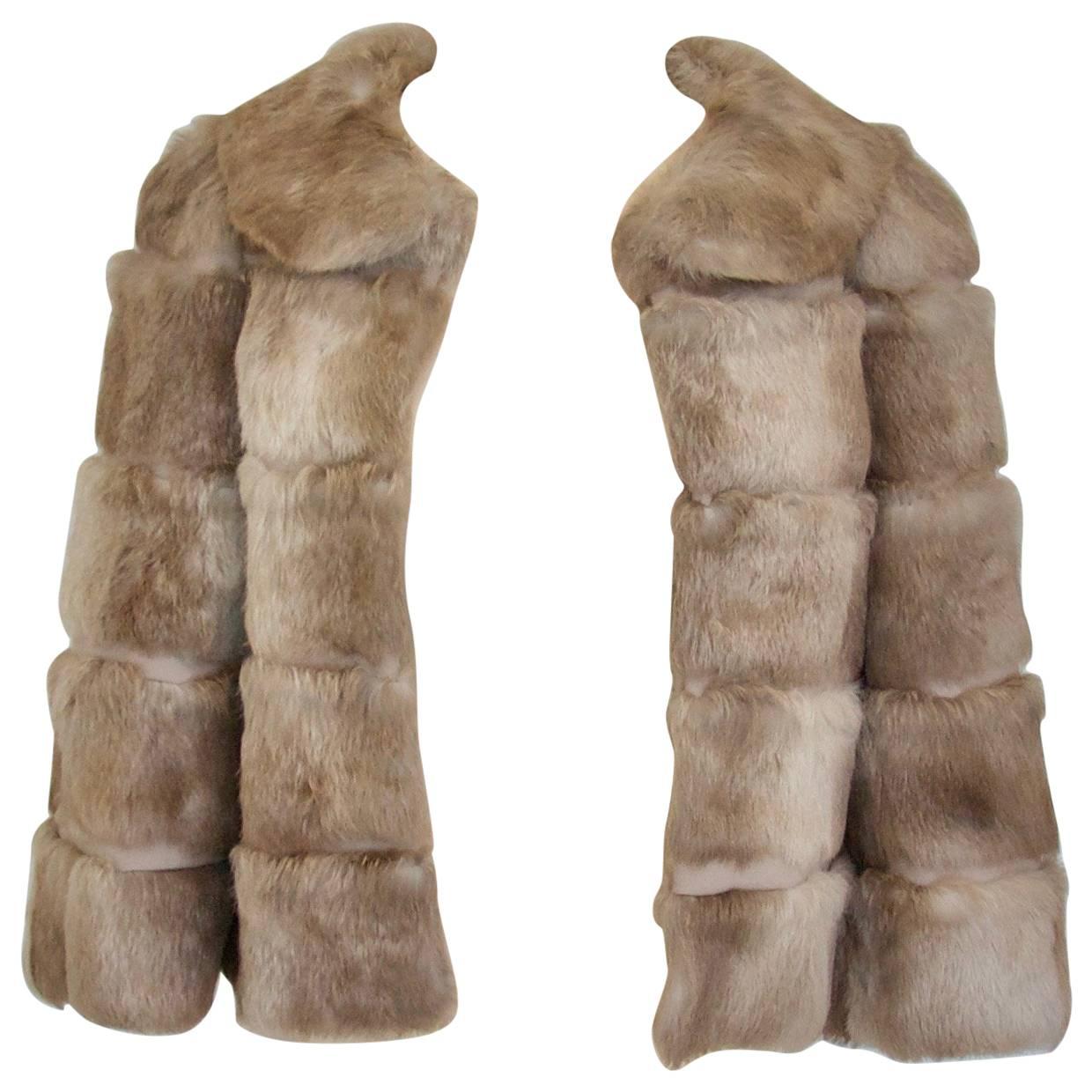Anya Hindmarch fur coat For Sale