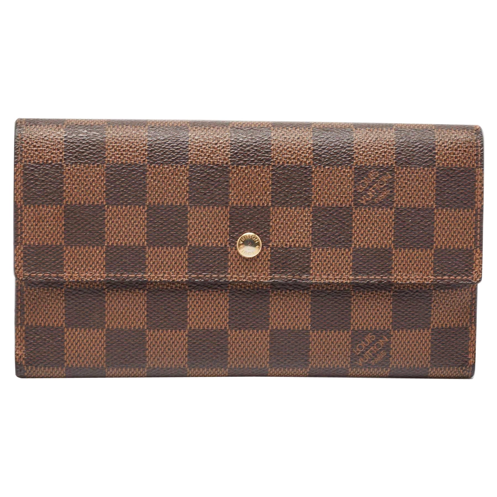 Porte-Tresor International Portefeuille Louis Vuitton Monogram Canvas