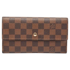 Portafoglio internazionale Louis Vuitton Monogram in tela Porte-Tresor