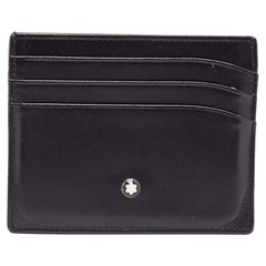 Montblanc Black Meisterstuck Card Holder