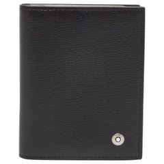 Montblanc Black Leather Sartorial Business Card Holder