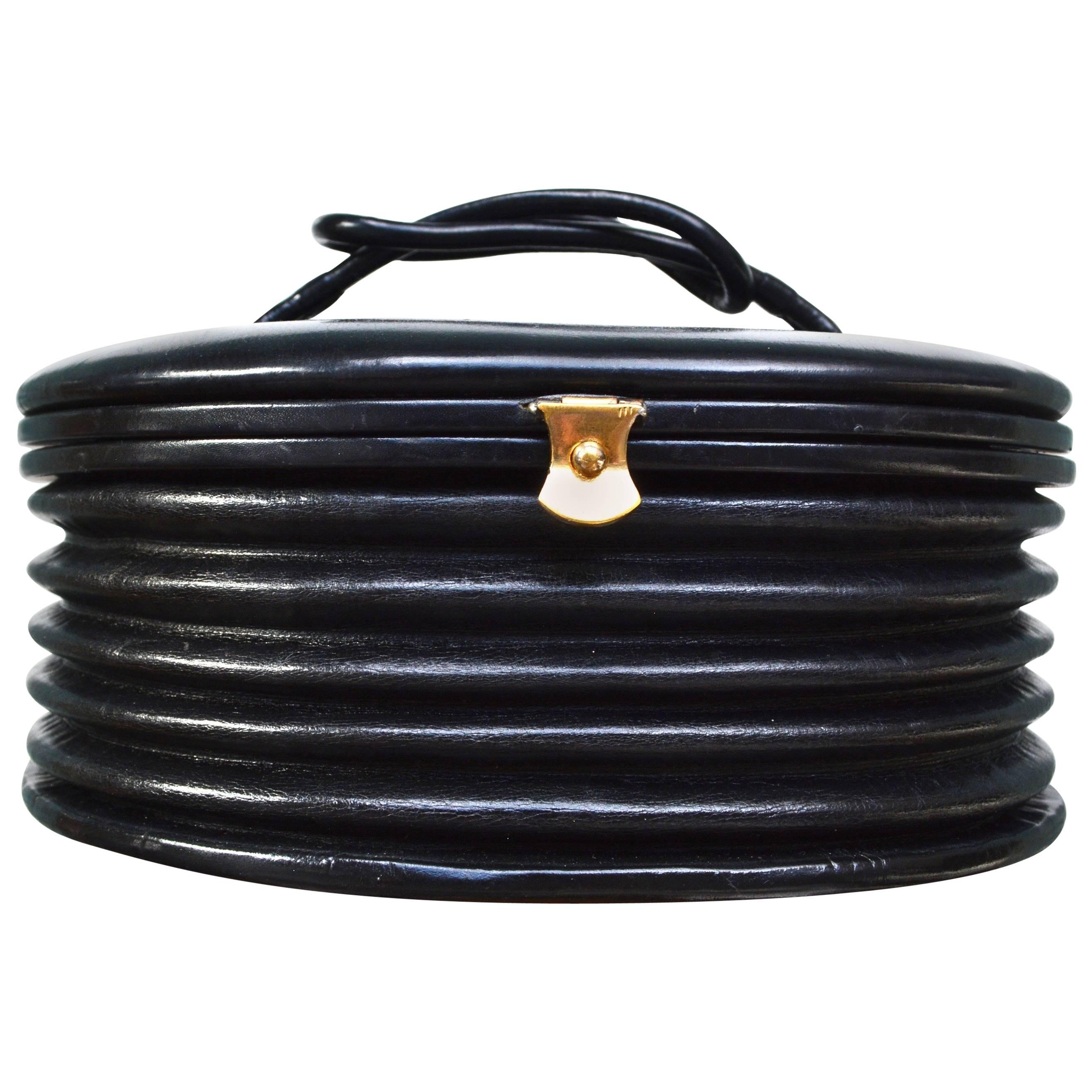 Rare Roger Model for Josef French Accordion Handbag