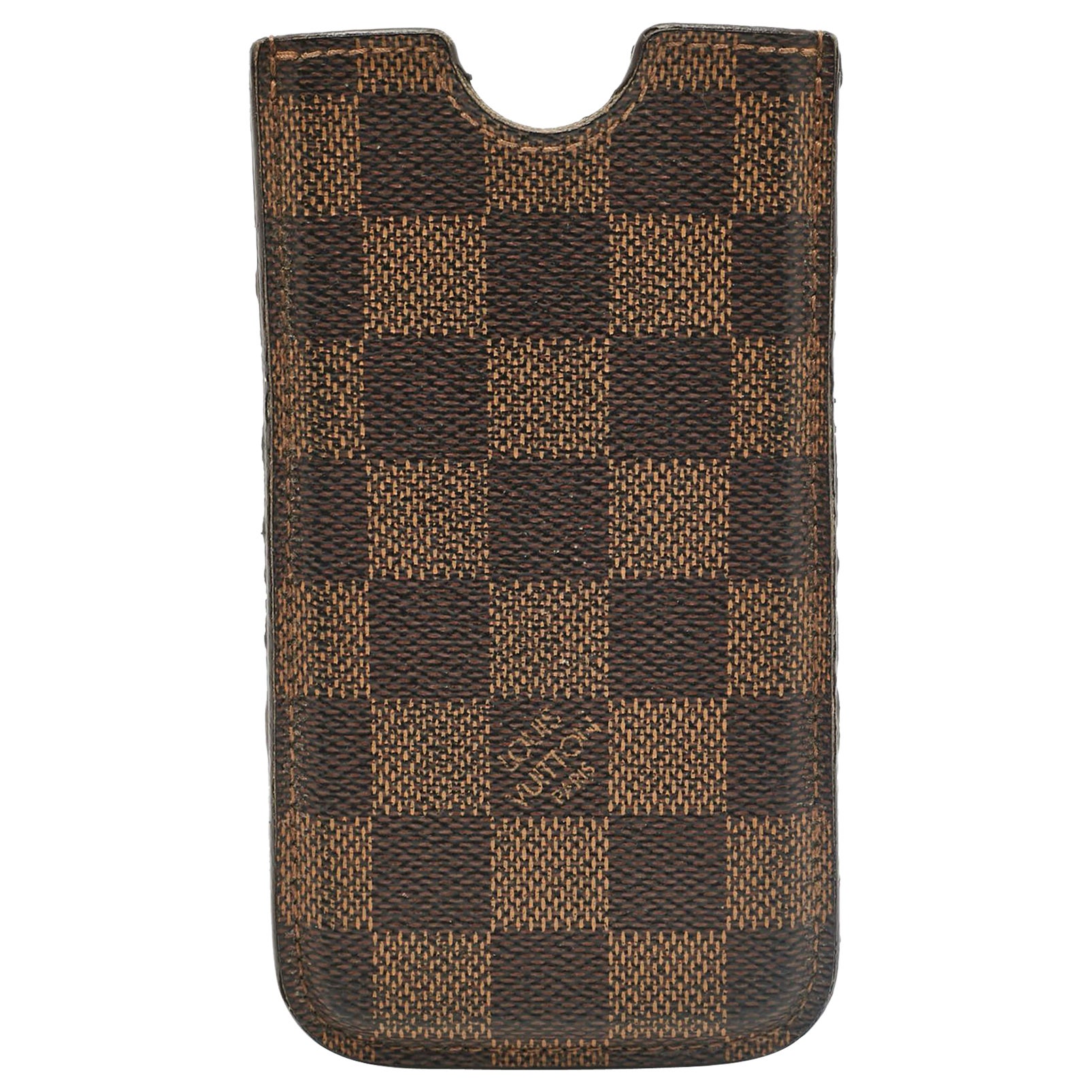 Louis Vuitton Damier Ebene Canvas iPhone 6 Hardcase Case For Sale