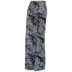 J.C. De Castelbajac Multicolour cotton Trouser NWOT 9
