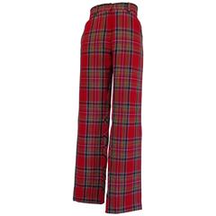 Kenzo Jungle tartan Wool Trouser 10