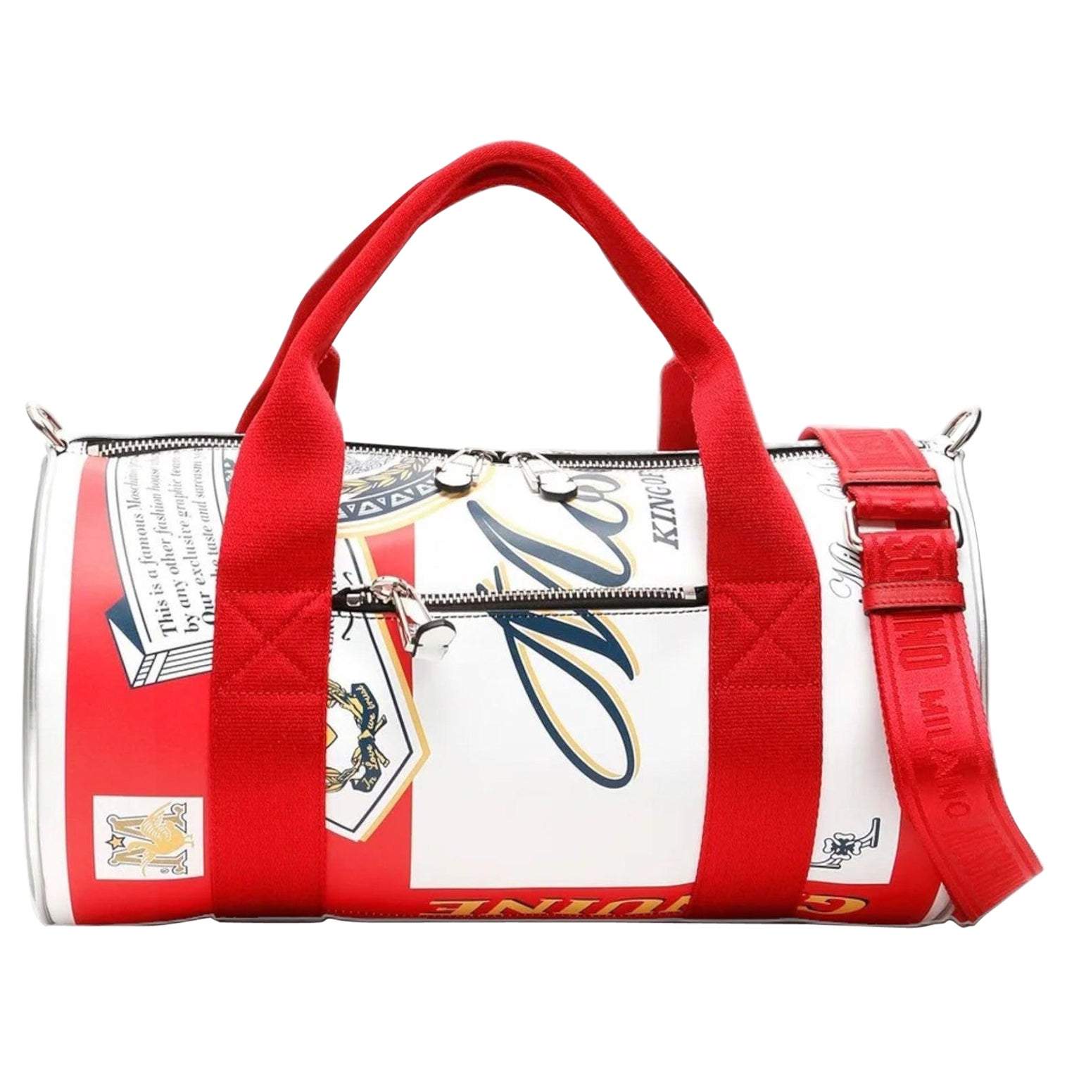 Moschino X Budweiser Duffel Bag