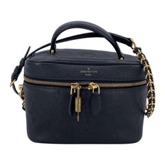 Louis Vuitton Black Monogram Empreinte Giant Vanity PM Crossbody Bag