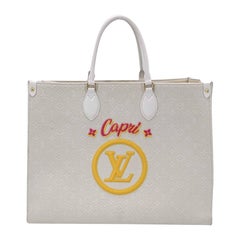 Louis Vuitton Limited Edition Monogram Capri OnTheGo GM Tote Bag