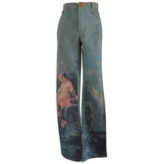Vintage Roberto Cavalli Cotton print Jeans 