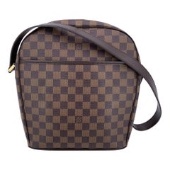 Louis Vuitton Damier Ebene Canvas Ipanema GM Shoulder Bag