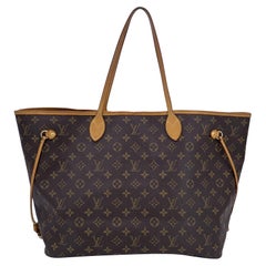 Louis Vuitton Monogram Canvas Neverfull GM Shopping Tote Bag