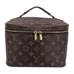 Louis Vuitton Monogram Canvas Nice BB Beauty Bag Handtasche mit Monogramm M42265 aus Segeltuch