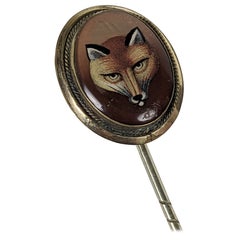 Charming Victorian Fox Stickpin
