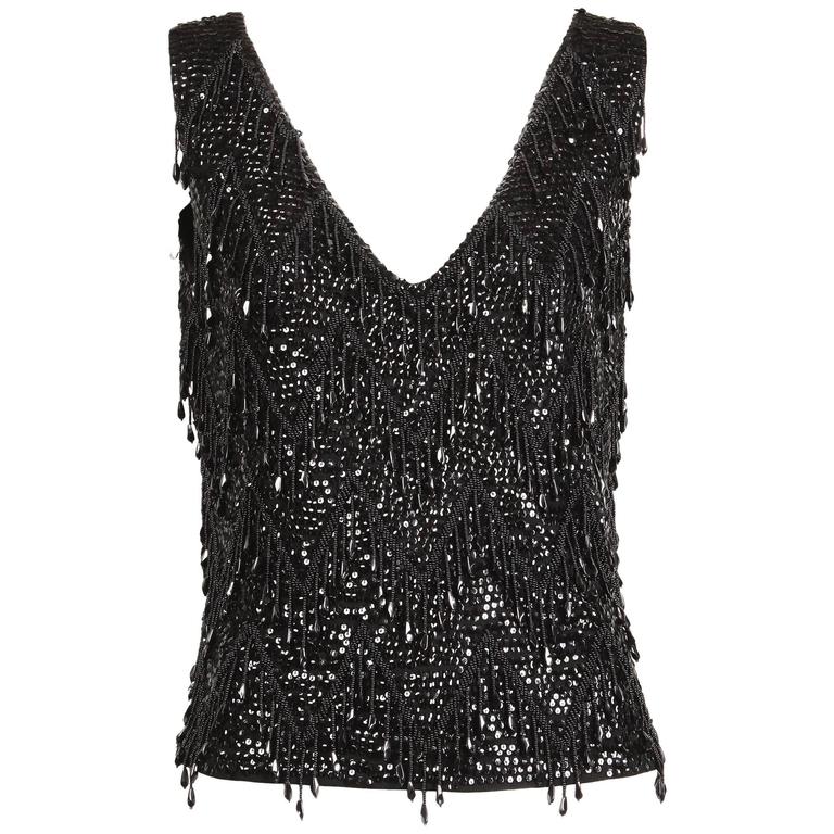 macy's sequin tops