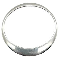 Semantica Asymmetric Steel Bangle 2010s