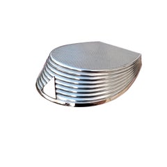 Hermès Horse Hoof Silver Yellow Gold Pill Pill Box Mini Storage Box