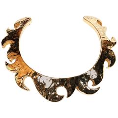 1990's CHRISTIAN LACROIX gilt collar 6