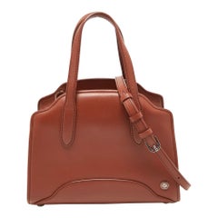 Loro Piana Cartable Mini Sesia en cuir Brown