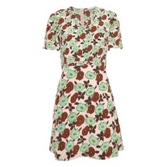 Sandro rose imprimé floral à col en V M