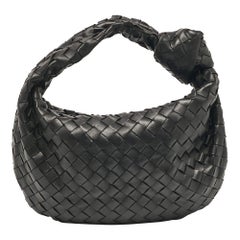 Bottega Veneta Negro Piel Intrecciato Adolescente Jodie Hobo
