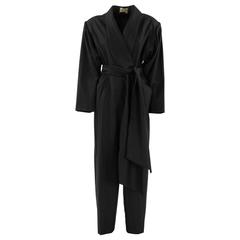 1980s Hermès Wool and Cashmere Jumpsuit