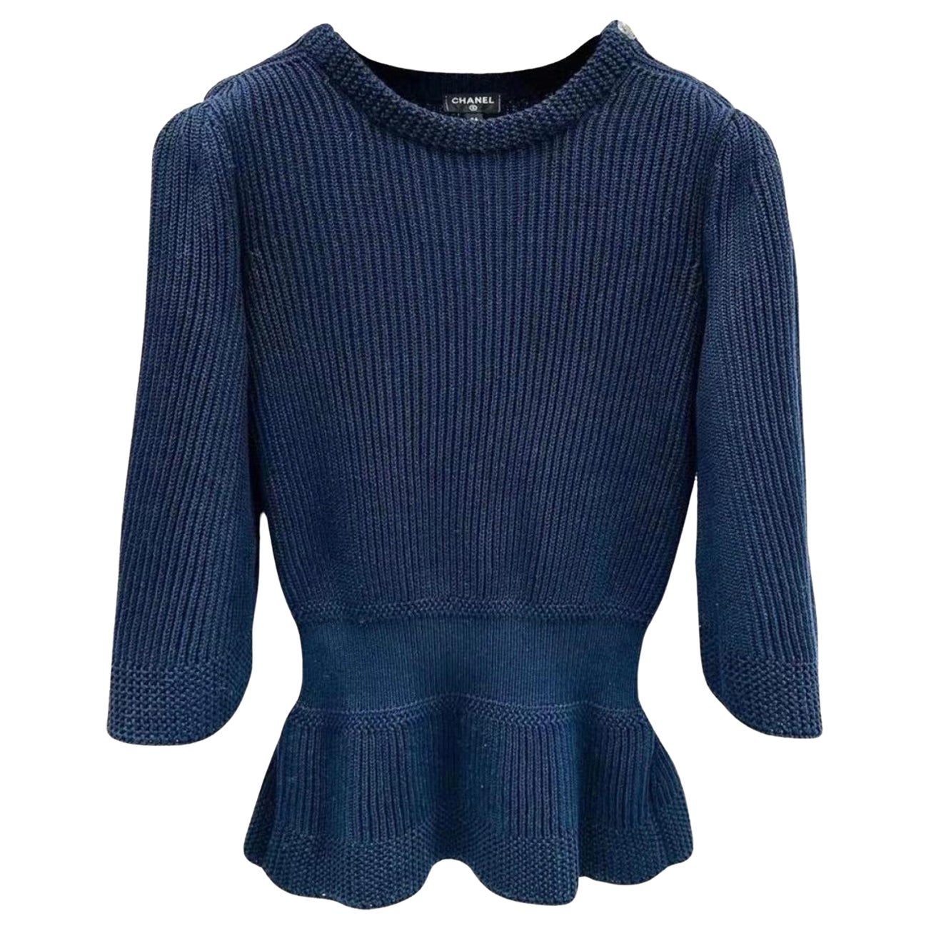 Chanel Airport Collection CC Buttons Jumper 36 FR