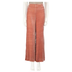 STAUD Rosa Samt-Hose mit Wildbein-Hose mit Wildbein Größe XS