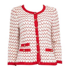 Luisa Spagnoli Blazer estampado de tweed Talla L