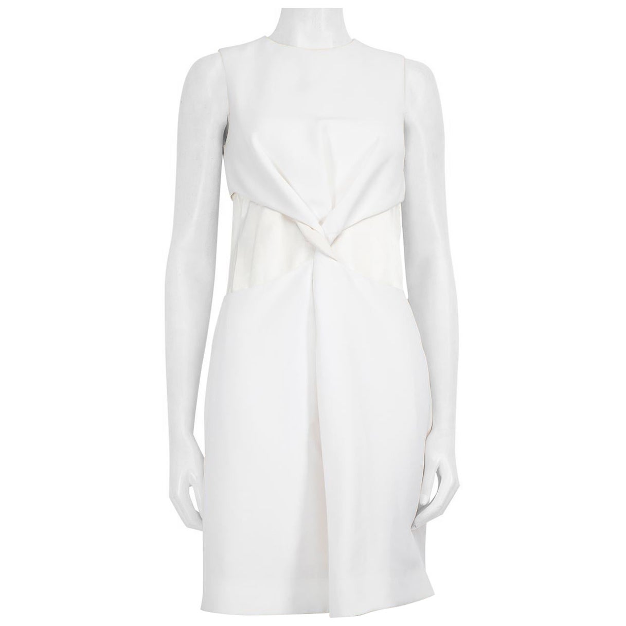 Victoria Beckham - Robe blanche à découpes torsadées, taille XS