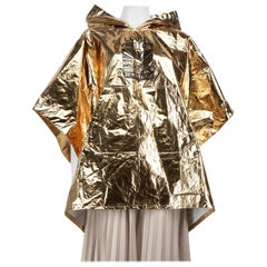 Louis Vuitton 2024 Gold Spring Summer Show Poncho Size L