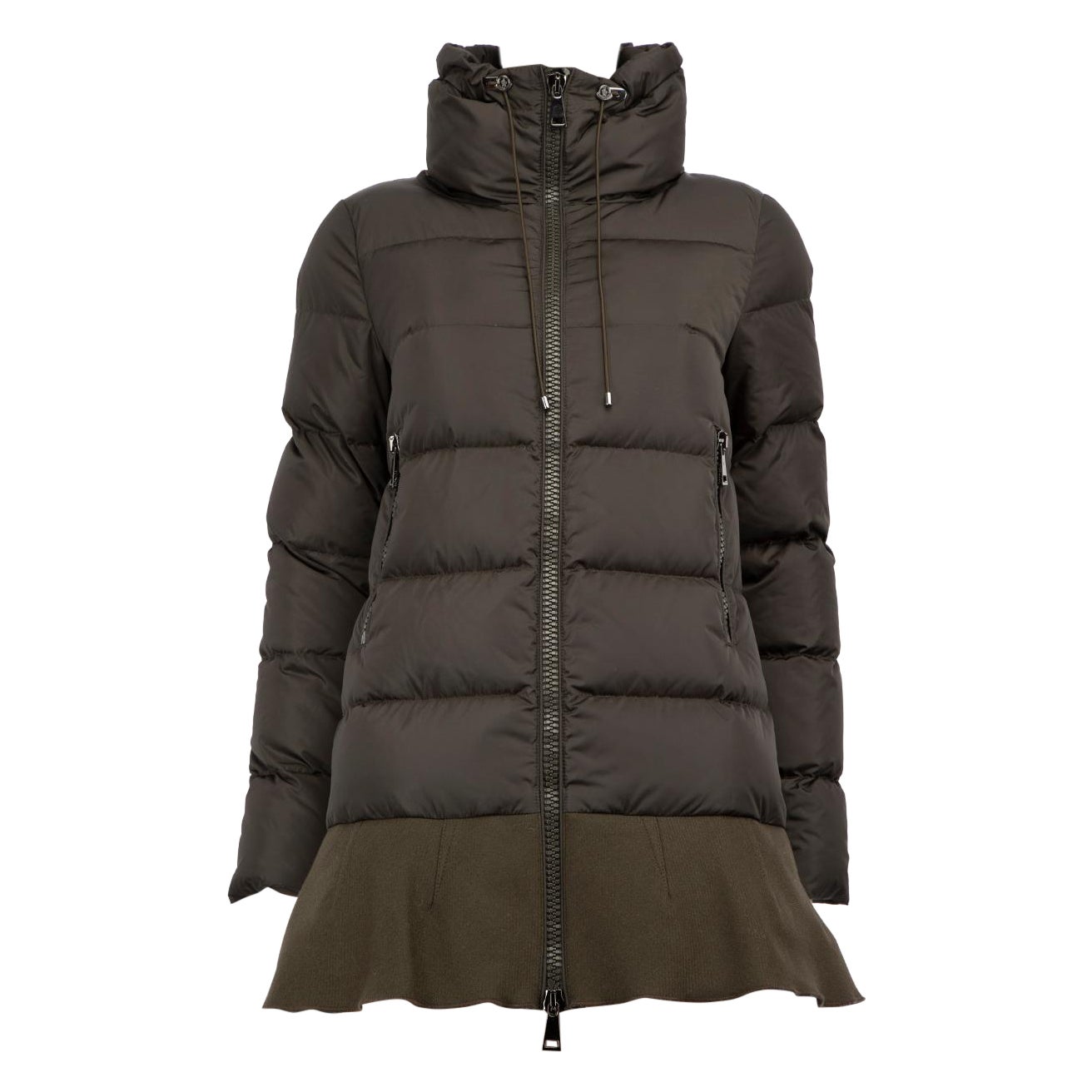 Moncler Piumino Viburnum Verde Scuro Taglia XXL
