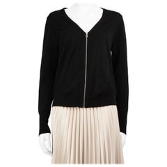 Chaqueta con cremallera de lana negra Belstaff Talla S