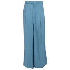 Céline Blau Weit geschnittene Hose Größe L