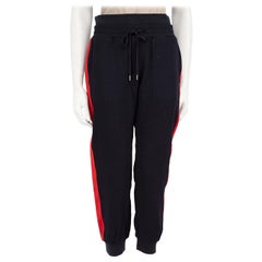 Joggers de doble cintura Alexander McQueen azul marino Talla S