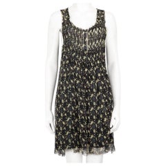 Isabel Marant Isabel Marant Étoile Fish Print Silk Dress Size S