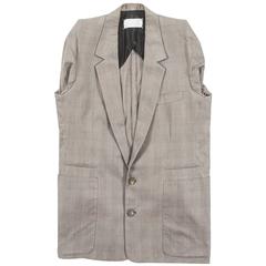 Maison Martin Margiela Autumn-Winter 1997 oversized blazer with inverted sleeves 7