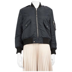Bomber bleu marine Saint Laurent, taille L