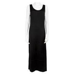 By Malene Birger Vestido Midi Satén Negro Talla L