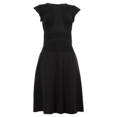 Wolford Black Midi Skater Dress Size S