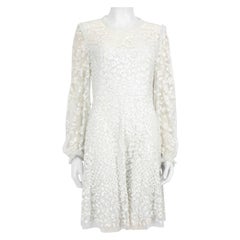 Needle & Thread Blue Sequin Embellished Lace Dress Size XXL